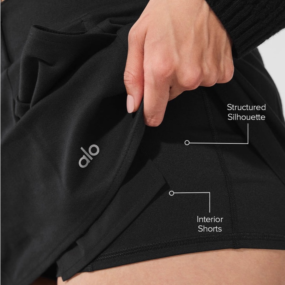 Alo: Good Days Mini Skirt - Picture 6 of 10